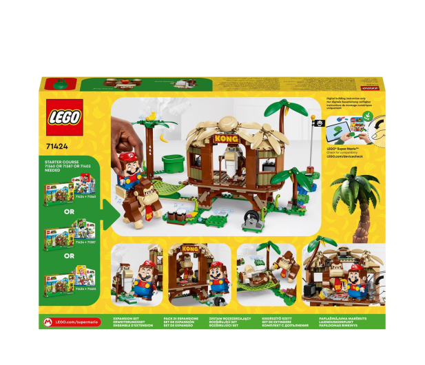 LEGO Super Mario 71424 Domek na drzewie Donkey Konga - 1159397 - zdjęcie 7